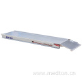 Aluminum alloy stretcher base for ambulance stretcher